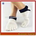 Cotton Sport Five Seperate Finger AnkleToe Socks/ Five 5 Fingers Toe Socks Absorbent Cotton Blend/ sport toe socks